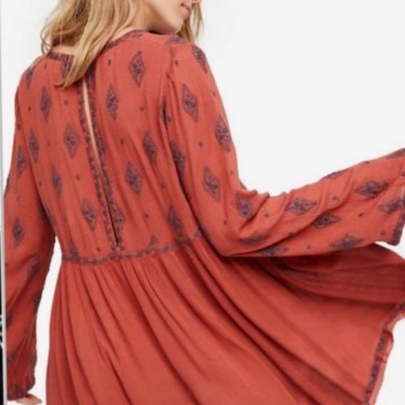 🆕️Free People Diamond Embroidered Tunic - Picture 4 of 8